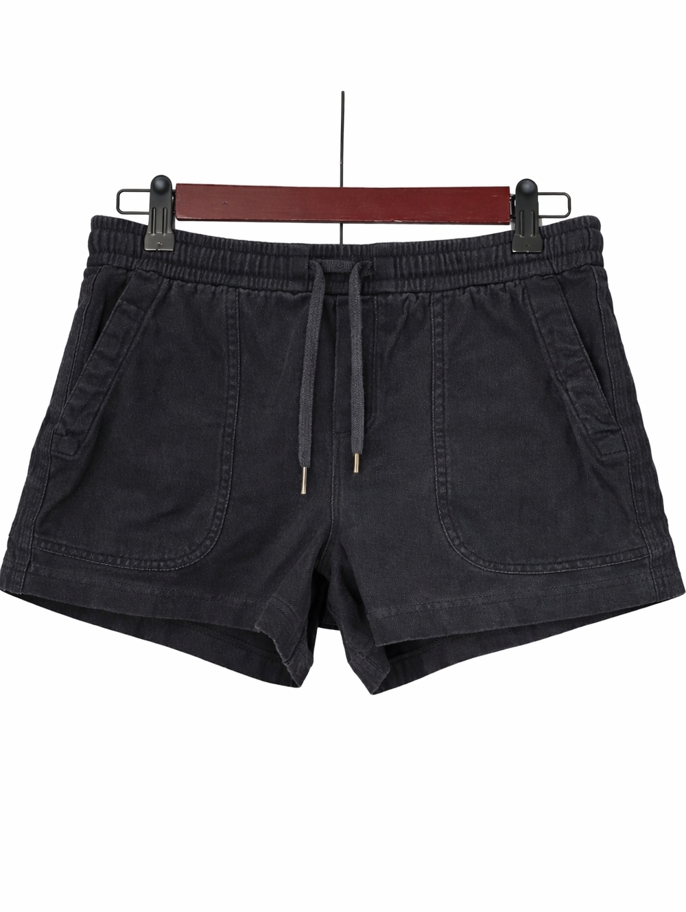 Athleta Black Lounge Shorts Women’s XS Drawstring Stretch Casual Athleisure - Picture 2 of 8